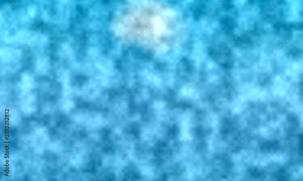 Фотография Abstract blue noise texture background, grainy turquoise static pattern, blurry