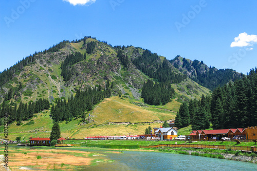Konstfotografi China, Xinjiang, Urumqi, Tianshan Grand Canyon, Zhaobi Mountain Scenic Area