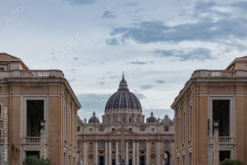 Canvas Print St. Peter's Basilica in Rome