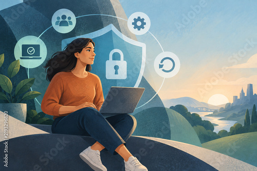 Human centered cybersecurity balancing strong protection