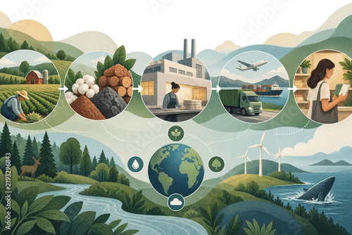Transparent supply chain mapping farms makers transport