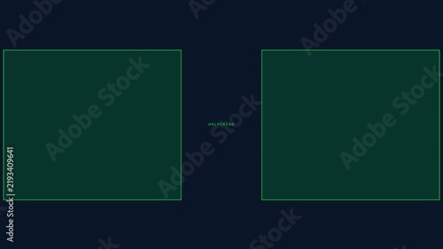 Abstract Digital Background with Geometric Shapes and Lines.