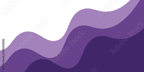 simple purple background . flat purple gradation . wavy background