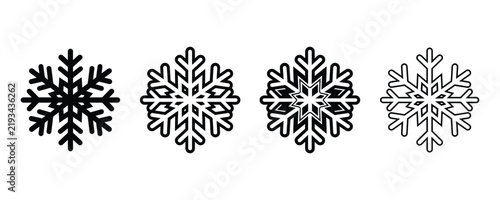 Intricate Geometric Snowflake Ornament, Detailed Winter Crystal Pattern, Elegant Christmas Decoration, Symmetrical Line Art Vector