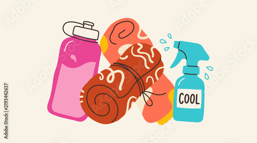 Summer vector