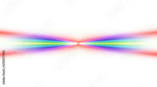Vibrant Rainbow Gradient Light Spectrum Flow Background