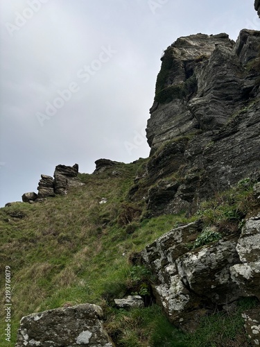 Obraz na płótnie rocks in the mountains
