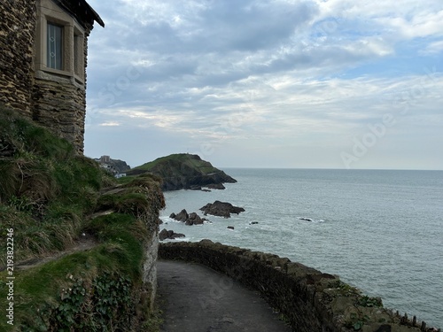 Obraz na płótnie travel uk devon coast ocean 