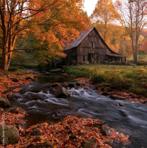 old wooden house
