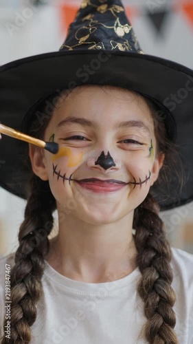 portrait of a girl in a hat