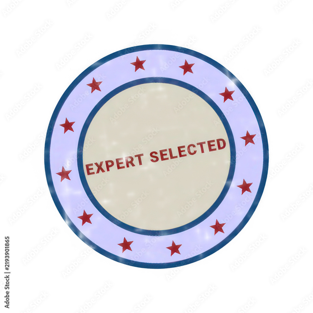 Fototapeta premium Colorful circular badge with selected text in center isolated on transparent background