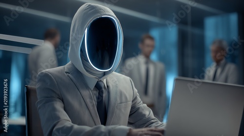 AI detecting insider threats in corporate environments.