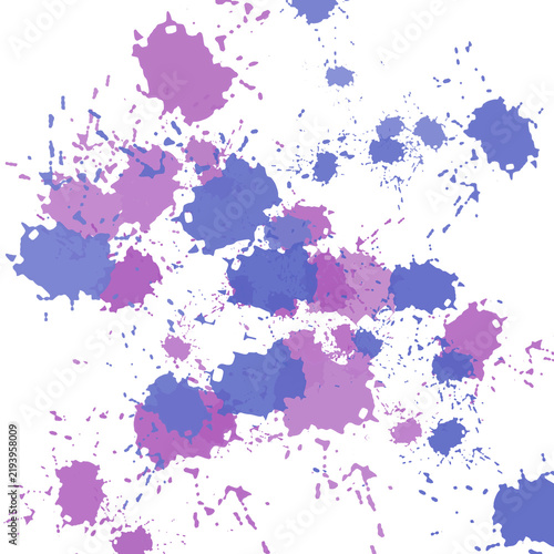 abstract watercolor background with splashes