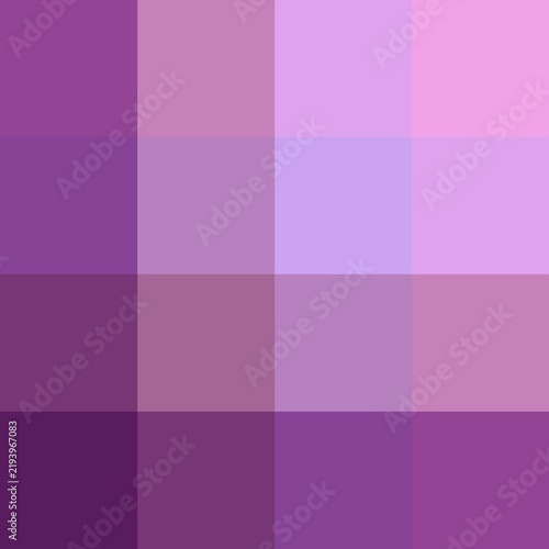 Purple color palette swatch, grid, abstract background.