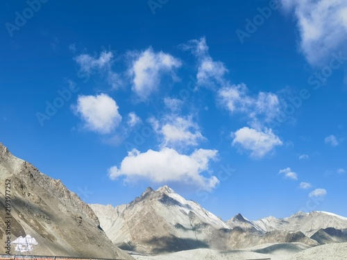 Photography mountains and clouds