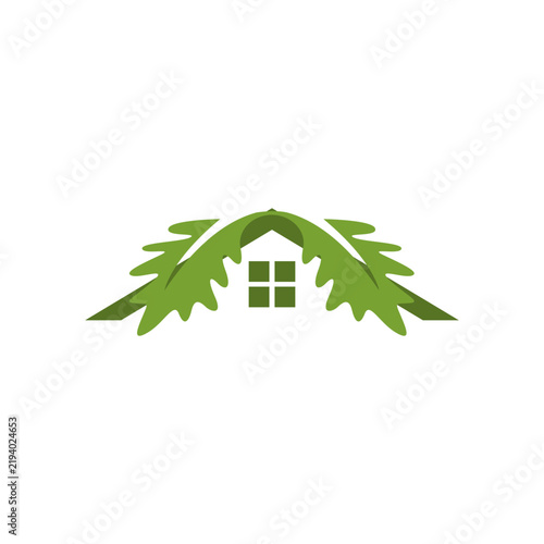 Eco House Real Estate and Sustainable Living Logo