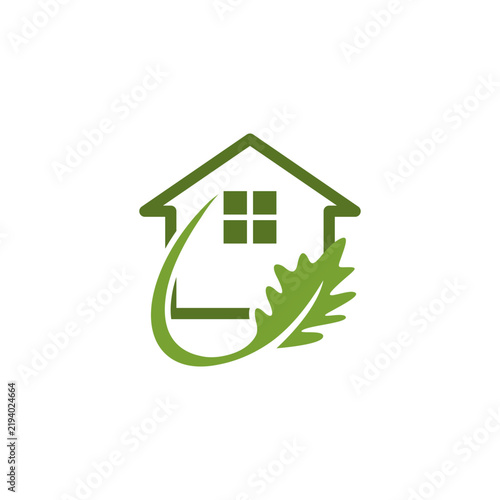 Eco House Real Estate and Sustainable Living Logo