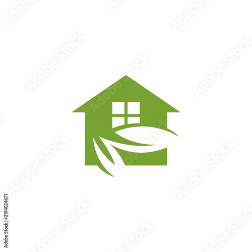Eco House Real Estate and Sustainable Living Logo