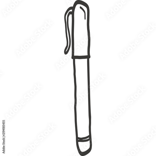 handdrawn illustration doodle school supplies pencil drawings pen ballpoint 