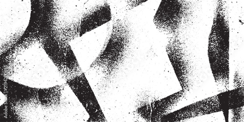 Abstract spray paint textures on concrete surface with grunge effect and urban art elements