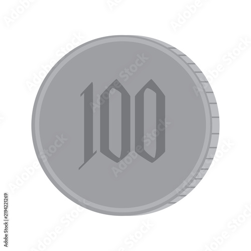 100円硬貨イメージ