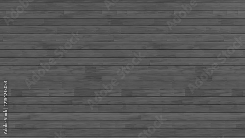 Dark Gray Horizontal Wooden Planks Texture Background for Interior Design and Architectural Surface Pattern