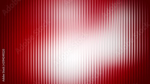 bright white red and pink light glows through a vertical ribbed glass texture creating an elegant abstract moving background.
