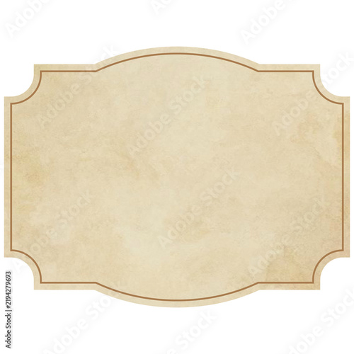vintage frame border old paper background with frame