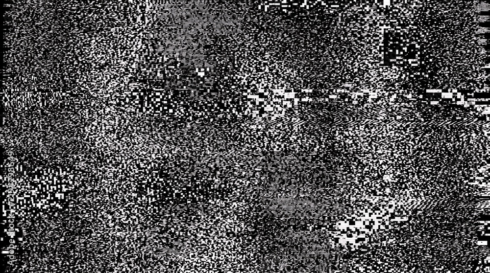 Obraz premium ia generated. High-quality full-frame white noise and digital static texture background featuring clean monochrome grain and technical interference overlay.