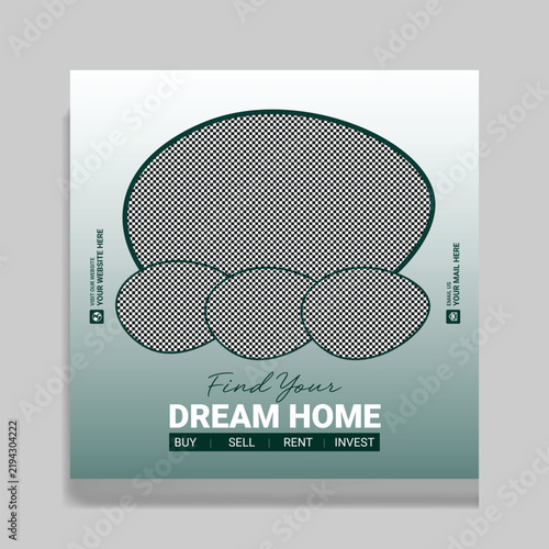 Modern Luxury Home Real Estate Advertisement With Interior Views