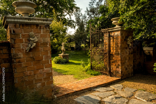 The Gateway to a Hidden Summer Garden Oasis