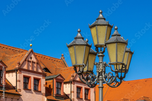 Strassenlaterne in Grimma
