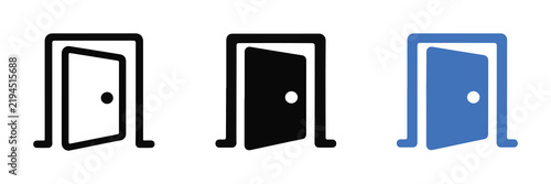 Door Closed Entry Restriction Icon