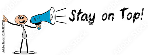 Cuadro en lienzo Stay on Top