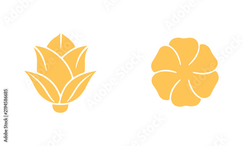 Vector Flower Icons
