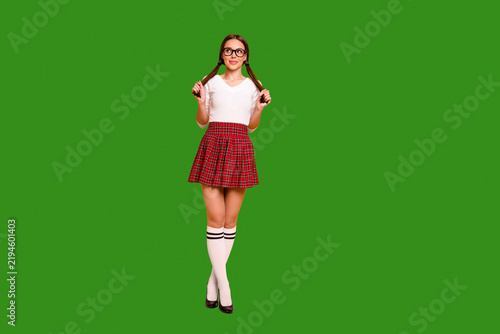 фотографія Full length body size view of her she nice attractive fascinating winsome lovely