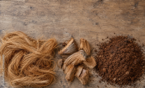 Coir Fiber and Coco Pith From Coconut Husk Processing
