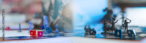Photography Role playing tabletop game miniatures adventure in dungeon story TTRPG on gamer
