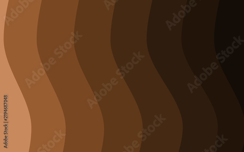 Abstract Brown Wavy Gradient Background, Earth Tone Layered Curves, Minimalist Organic Texture