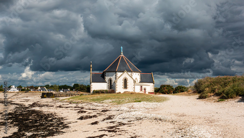 Fotografie Chapelle en bord de mer