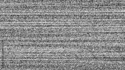 Abstract TV noise. Computer generated 3d render