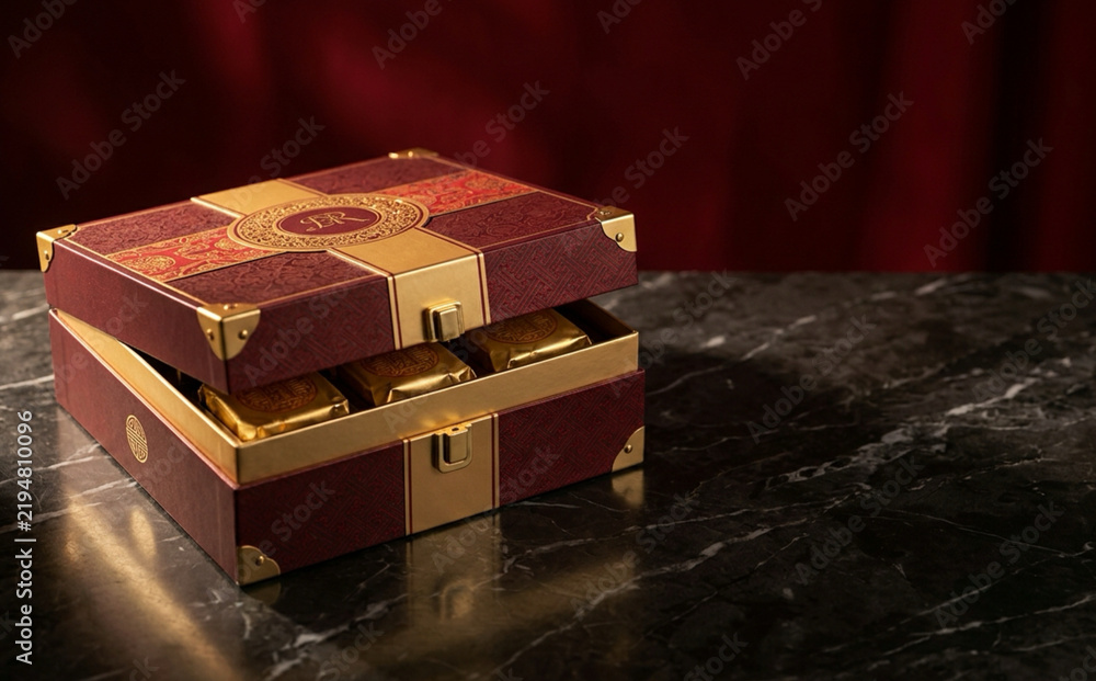 Fototapeta premium Moon cake box