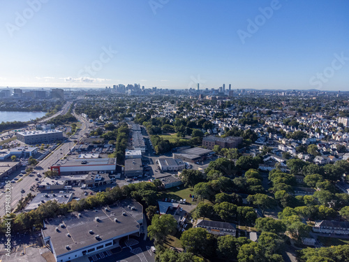 A wonderful day in Greater Boston, viewed from above.