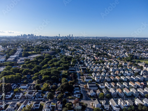 A wonderful day in Greater Boston, viewed from above.