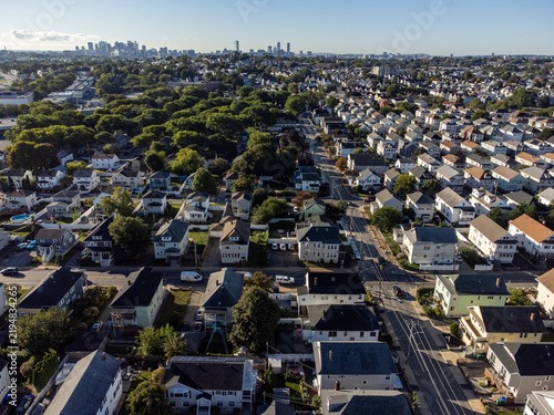 A wonderful day in Greater Boston, viewed from above.