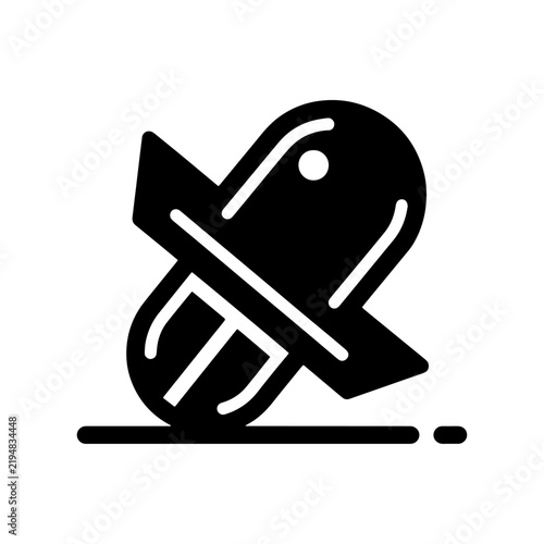 Konstfotografi Dropper tool graphic icon for digital editing with color picker
