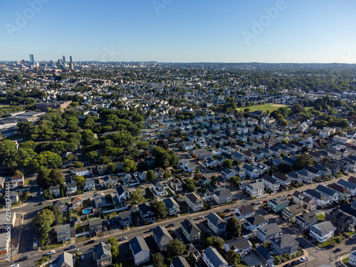 A wonderful day in Greater Boston, viewed from above.