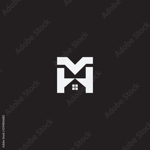 simple and modern home logo design template elements