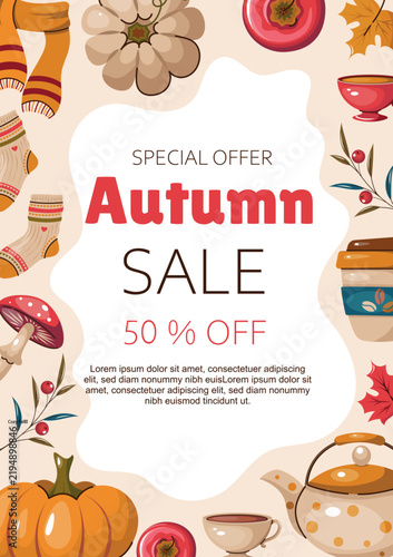 Fall Sale Poster