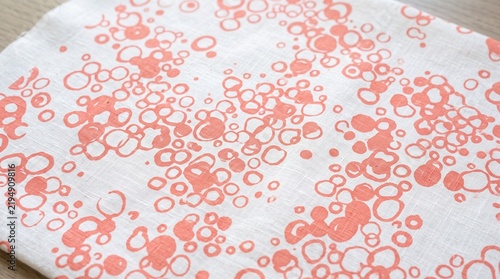 Tapety artystyczne Coral Bubble Pattern